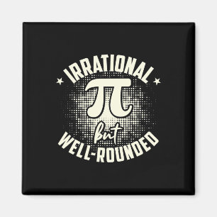 Pi Irrationell men välrundad matematiker Math Magnet