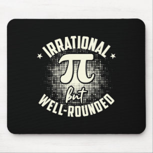 Pi Irrationell men välrundad matematiker Math Musmatta