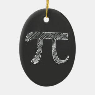 Pi Julgransprydnad Keramik