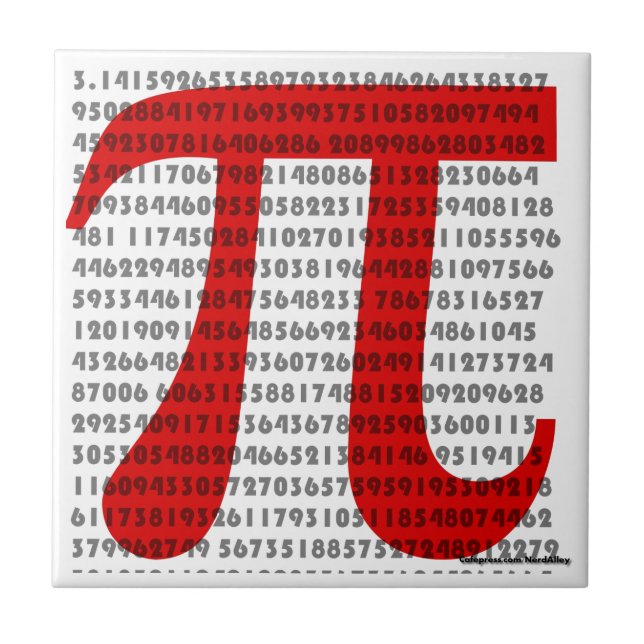 pi kakelplatta (Framsidan)