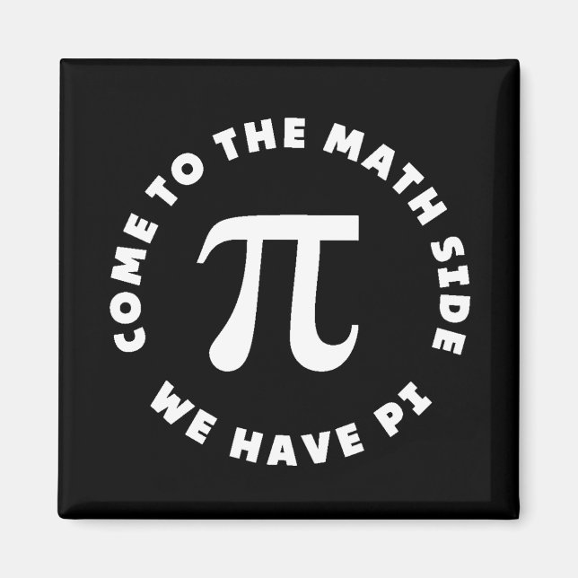 Pi Kom till Math Side vi har Pi Magnet (Framsidan)