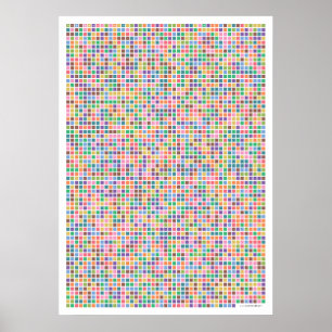 Pi-konst - Pi till det 3,141. decimal- stället Poster