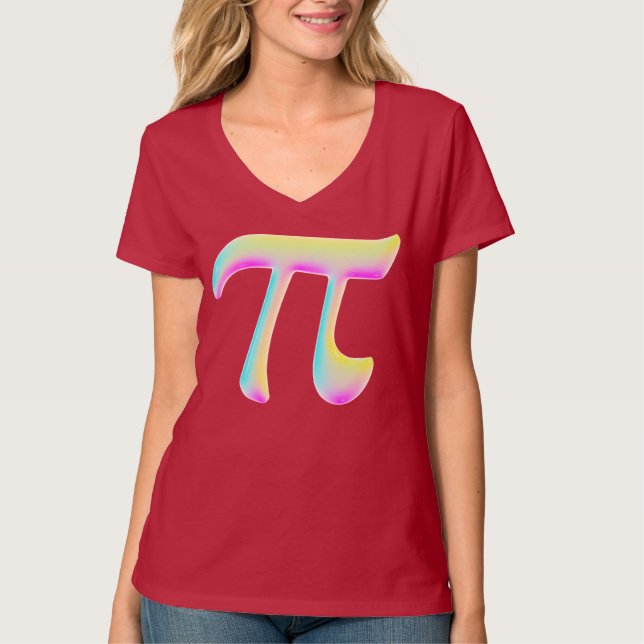 Pi Ljus Disco Tee (Framsida)