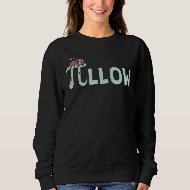 Pi Llow Pi Math Nerd T Shirt (Framsida)