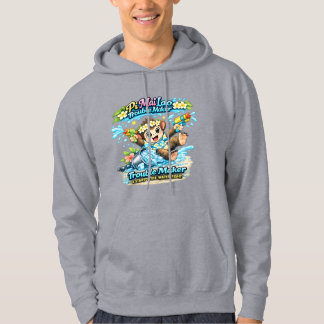 Pi Mai Lao Busaresskjorta Rolig Vattenstridskjorta Hoodie