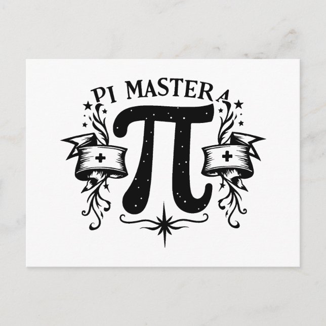 Pi Master Vykort (Framsida)