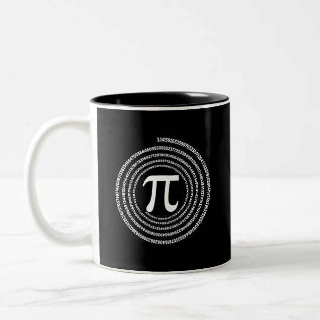 Pi Matematik Pi Matematik Två-Tonad Mugg (Vänster)
