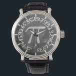 Pi Math Mathematics Watch<br><div class="desc">Pi Math Mathematics Watch. Du kan skapa dina egna personliger genom att lägga till ett foto från datorn eller lägga till ett eget namn eller ett inledande som monogram. Perfekt för dem som tittar för något vasst och unikt.</div>