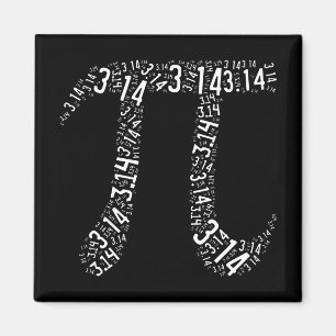 Pi Math Nerd Magnet