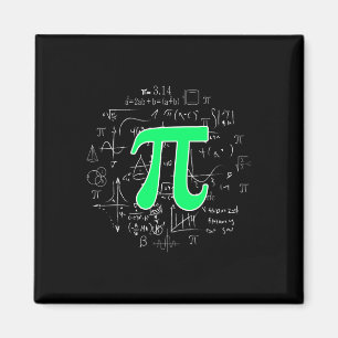 Pi Math Science Stem Gift 3.14 Pi Day Vintage Retr Magnet