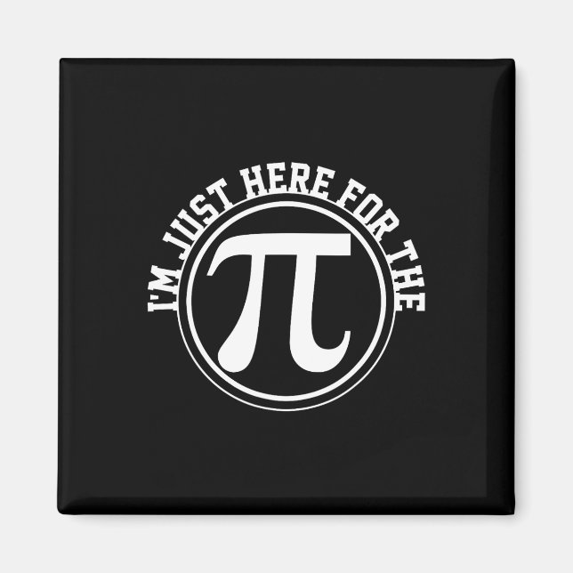 Pi Math Student Lacher Gift Pi Day Shirt Tee Magnet (Framsidan)