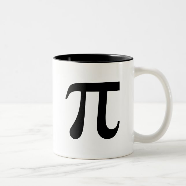 Pi Math Symbol Coffee Mugg (Höger)