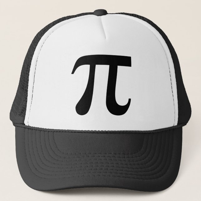 Pi Math Symbol Truckerkeps (Framsida)