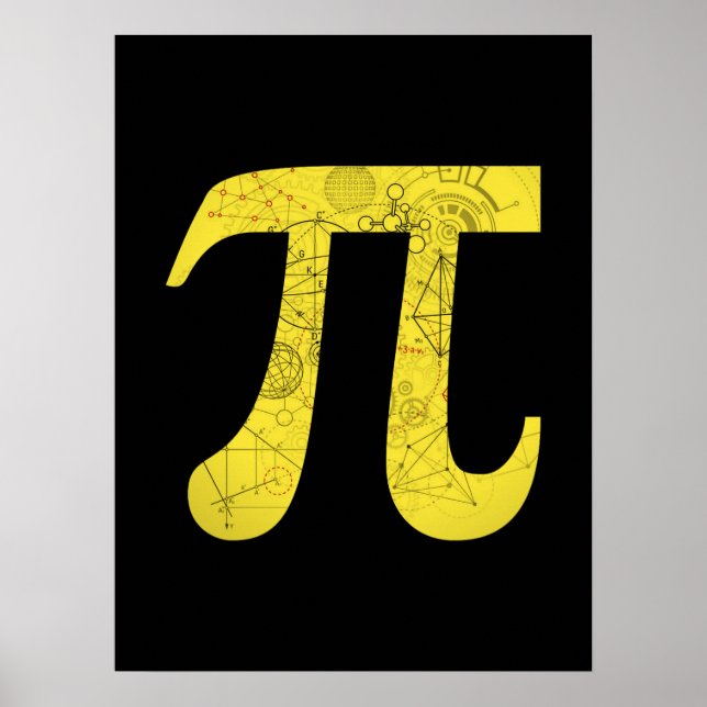 Pi - Math Symbols Poster (Framsidan)