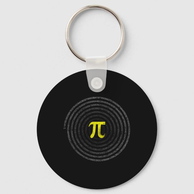 Pi Math Teacher Studenter Funny Internationell Lyc Nyckelring (Framsida)