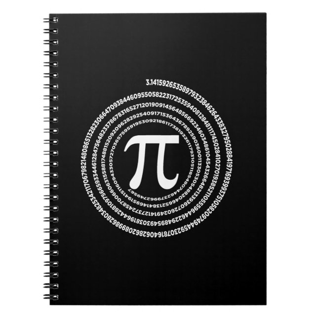 Pi Mathematics Pi Math Anteckningsbok (Framsidan)