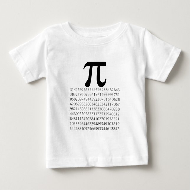 pi-maths t-shirt (Framsida)