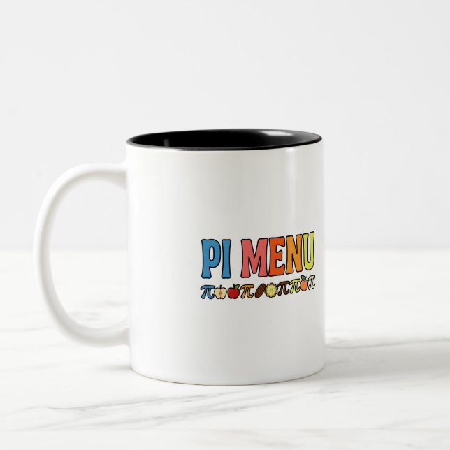 Pi Meny Kaffe Mugg – Roligt Pi Math Present (Vänster)