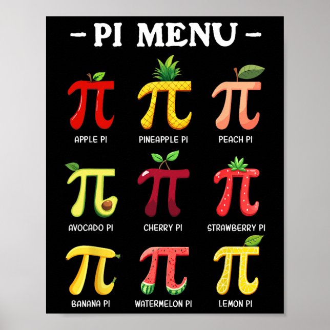 Pi Meny Pi-dagen 3  Poster (Framsidan)