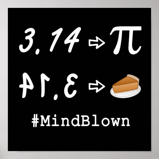 Pi mot Paj Mind Blown! Poster (Framsidan)
