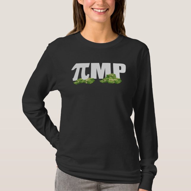 Pi MP PIMP 3 14 Mattepåhitt T Shirt (Framsida)