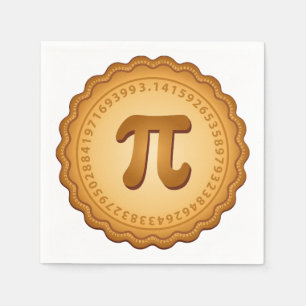 Pi Napkins for Messy Paj Eaters Pappersservett