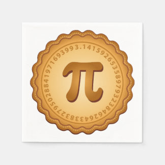 Pi Napkins for Messy Paj Eaters Pappersservett
