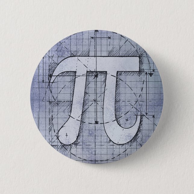 Pi Number Teckning Knapp (Framsida)
