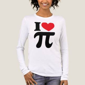 Pi Nummer Kärlek Matematik Nörd Geek T Shirt