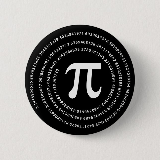 Pi-nummerdesign Knapp (Framsida)