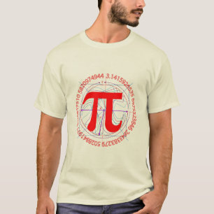 Pi numrerar teckningen tröja