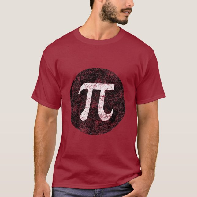 Pi och cirklar t-shirt (Framsida)