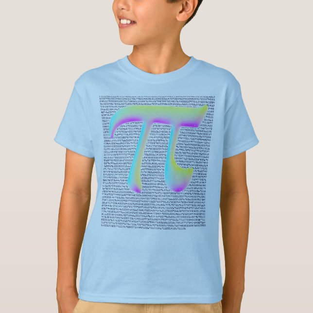 Pi på Pi-disko T Shirt (Framsida)