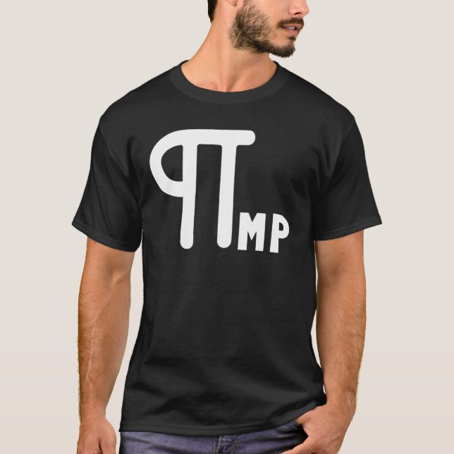 Pi Pimp Cute Solution Math Problems Funny Teach T Shirt (Framsida)