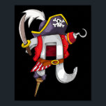 Pi Pirat Shirt Coola Pi Mathematics Älskare Funny  Poster<br><div class="desc">Pi Pirat Shirt Coola Pi Mathematics Älskare Funny Math Gift</div>