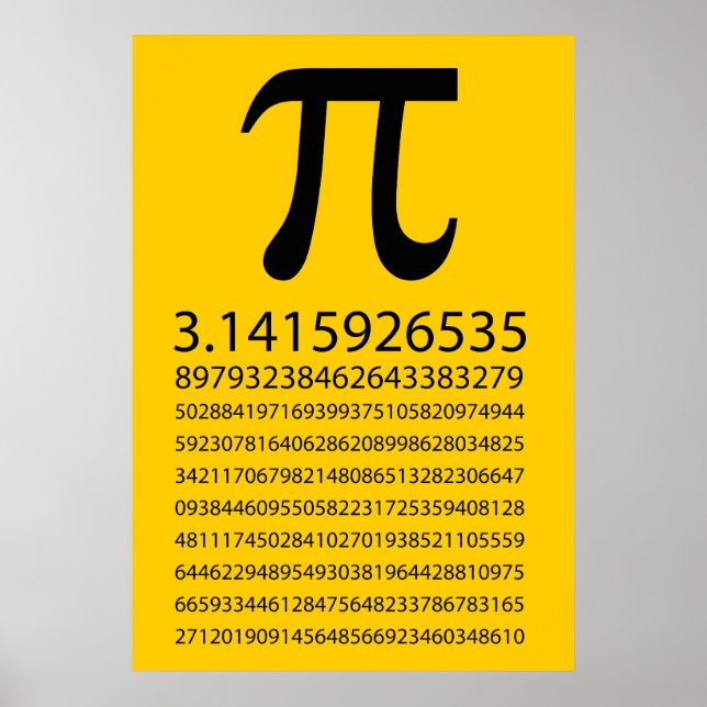 Pi Poster (Framsidan)