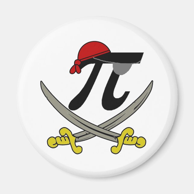 Pi - pris magnet (Framsidan)
