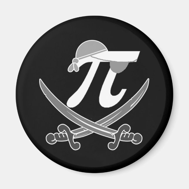 Pi - Pris pirat Magnet (Framsidan)