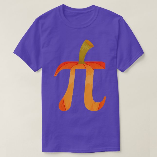 Pi Pumpkin Paj Math Funny Halloween Pi Day Math L T Shirt (Design framsida)