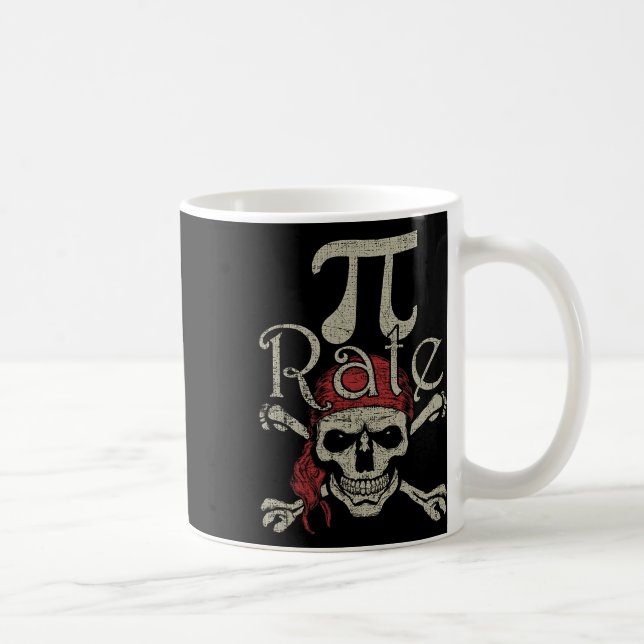 Pi-ränta mars 14 Pirat 3.14 Kaffemugg (Höger)