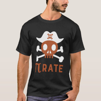 Pi Rat Pi-dagen Numerisk Matematisk Skämt T Shirt