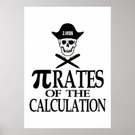 Pi-rate of the Calculation Poster