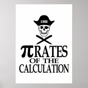 Pi-rate of the Calculation Poster