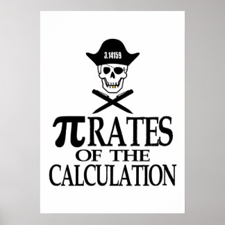 Pi-rate of the Calculation Poster
