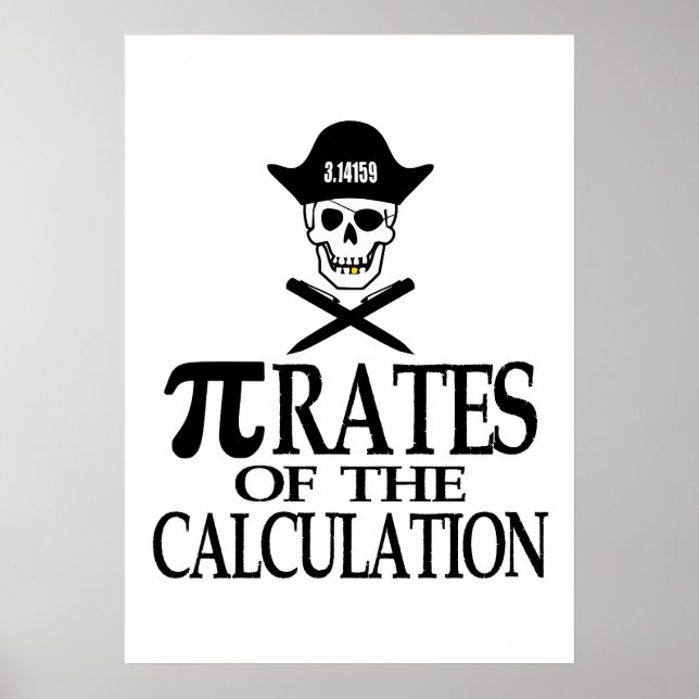 Pi-rate of the Calculation Poster (Framsidan)