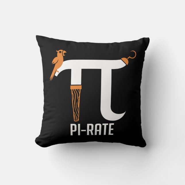 Pi-Rate-symbol Kudde (Framsida)