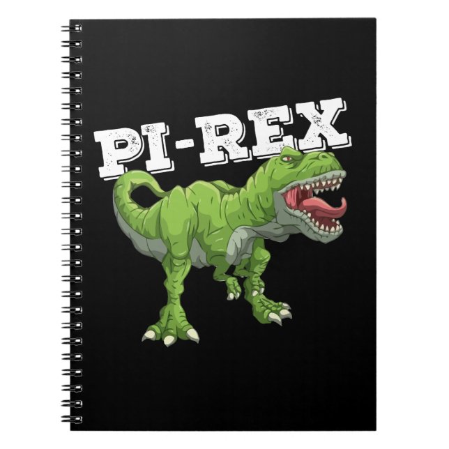 Pi Rex-dagen dinosaurie matte matematik Anteckningsbok (Framsidan)