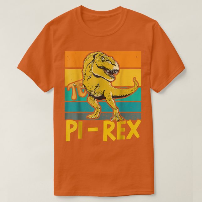 Pi Rex Funny Math Teacher Science Mathematics T Shirt (Design framsida)