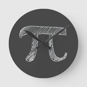 Pi Rund Klocka