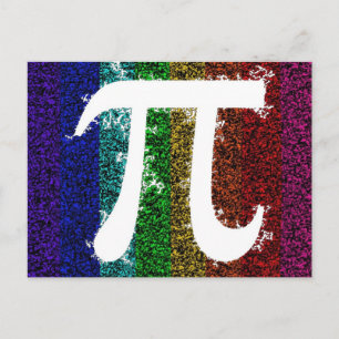 Pi Sign Electric Vykort